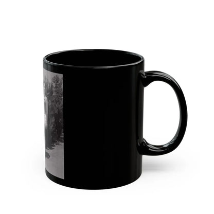 Terry Moore #676 (Vintage Female Icon) Black Coffee Mug-Go Mug Yourself