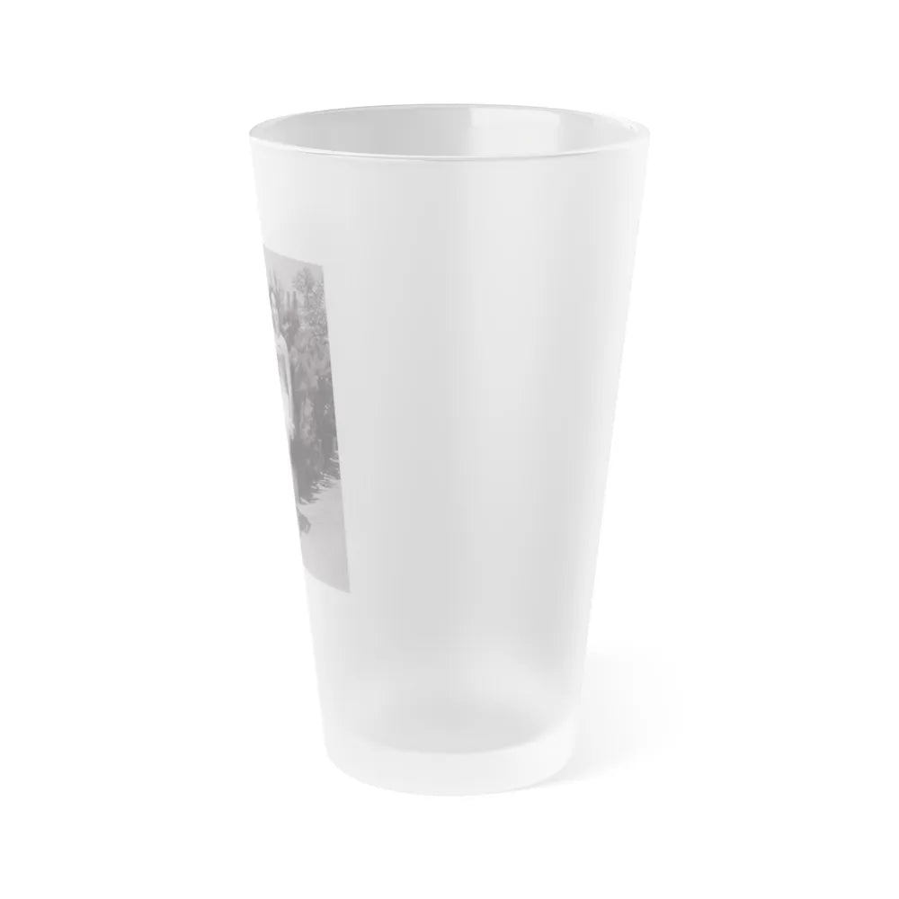 Terry Moore #676 (Vintage Female Icon) Frosted Pint Glass 16oz-Go Mug Yourself