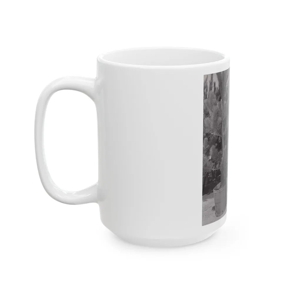 Terry Moore #676 (Vintage Female Icon) White Coffee Mug-Go Mug Yourself