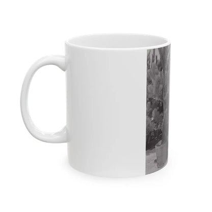 Terry Moore #676 (Vintage Female Icon) White Coffee Mug-Go Mug Yourself