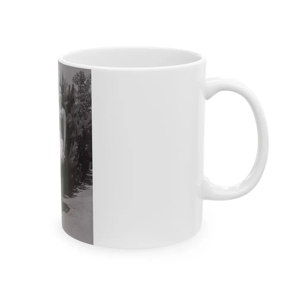 Terry Moore #676 (Vintage Female Icon) White Coffee Mug-Go Mug Yourself