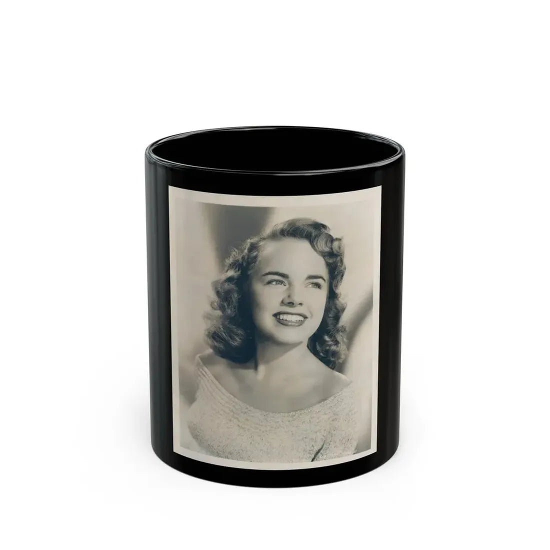 Terry Moore #677 (Vintage Female Icon) Black Coffee Mug 11oz - Go Mug Yourself