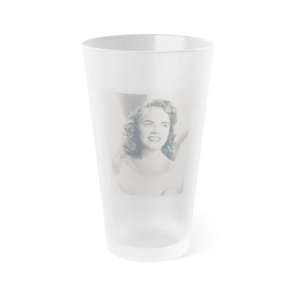Terry Moore #677 (Vintage Female Icon) Frosted Pint Glass 16oz-16oz-Frosted-Go Mug Yourself