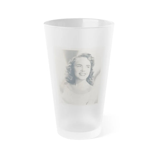 Terry Moore #677 (Vintage Female Icon) Frosted Pint Glass 16oz-16oz-Frosted-Go Mug Yourself