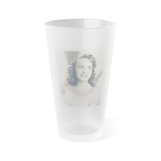 Terry Moore #677 (Vintage Female Icon) Frosted Pint Glass 16oz 16oz Frosted - Go Mug Yourself