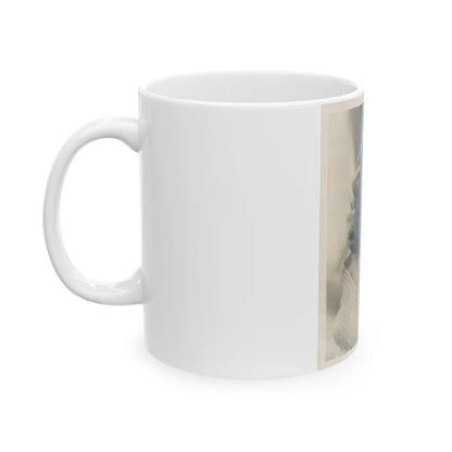 Terry Moore #677 (Vintage Female Icon) White Coffee Mug-Go Mug Yourself