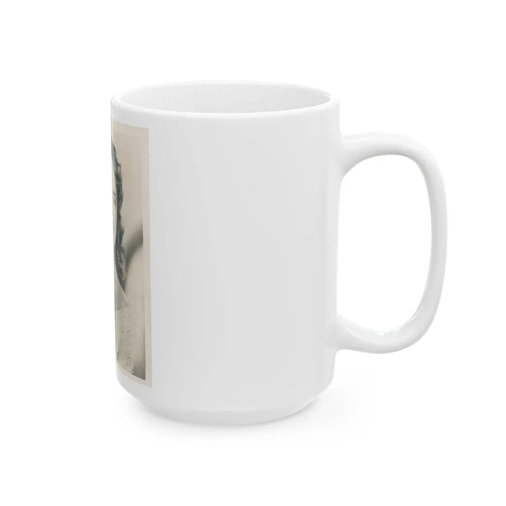 Terry Moore #677 (Vintage Female Icon) White Coffee Mug-Go Mug Yourself
