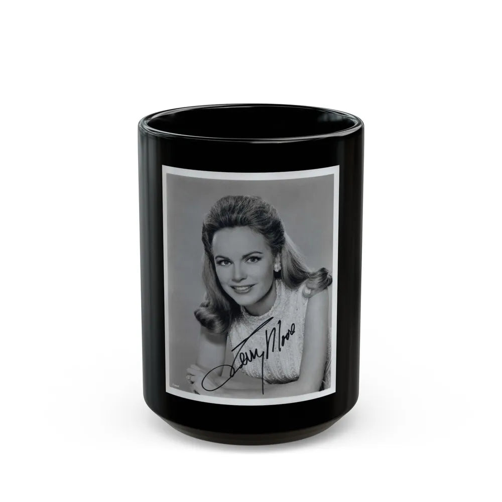 Terry Moore #679 (Vintage Female Icon) Black Coffee Mug-15oz-Go Mug Yourself