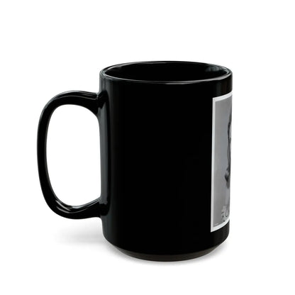 Terry Moore #679 (Vintage Female Icon) Black Coffee Mug-Go Mug Yourself