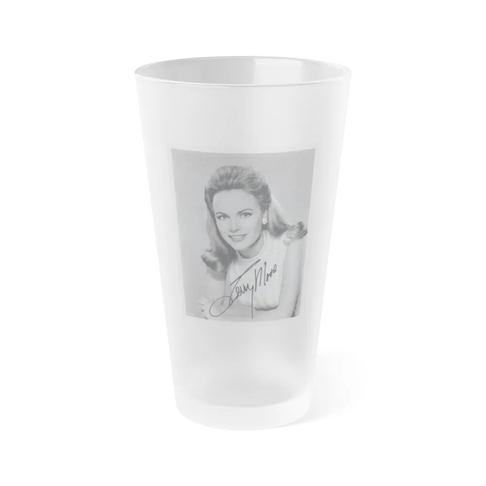 Terry Moore #679 (Vintage Female Icon) Frosted Pint Glass 16oz-16oz-Frosted-Go Mug Yourself