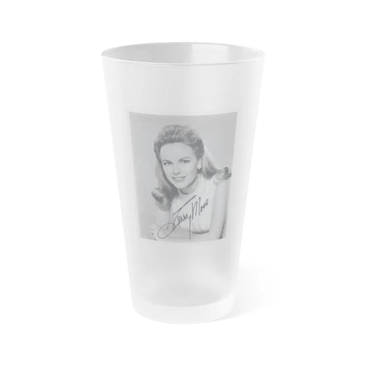 Terry Moore #679 (Vintage Female Icon) Frosted Pint Glass 16oz-16oz-Frosted-Go Mug Yourself