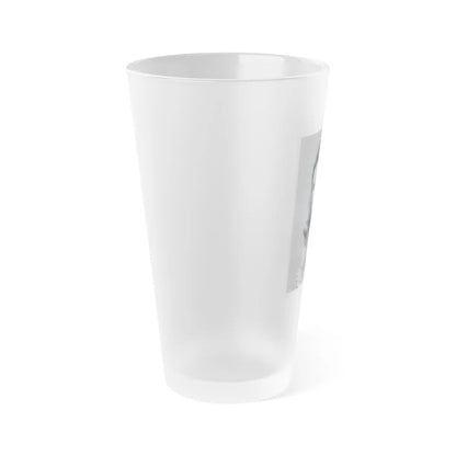 Terry Moore #679 (Vintage Female Icon) Frosted Pint Glass 16oz-Go Mug Yourself