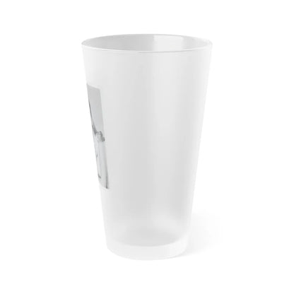 Terry Moore #679 (Vintage Female Icon) Frosted Pint Glass 16oz-Go Mug Yourself