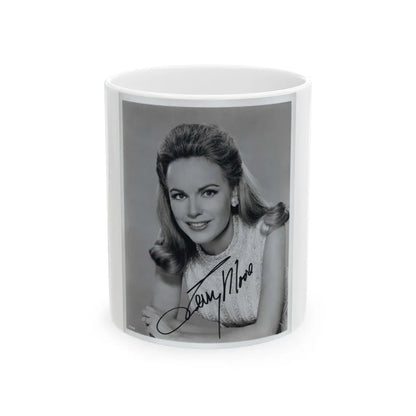 Terry Moore #679 (Vintage Female Icon) White Coffee Mug-11oz-Go Mug Yourself