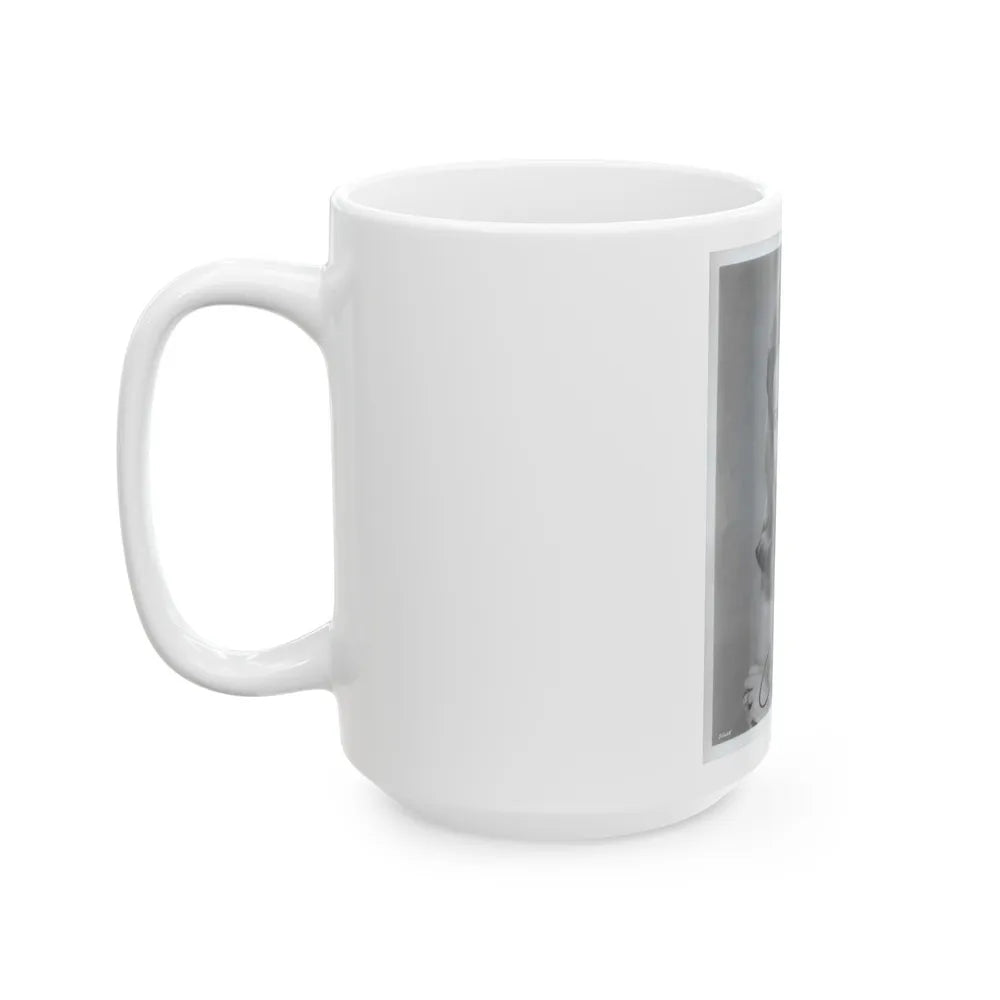 Terry Moore #679 (Vintage Female Icon) White Coffee Mug-Go Mug Yourself
