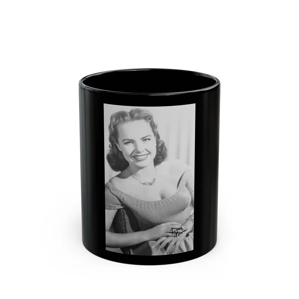 Terry Moore #682 (Vintage Female Icon) Black Coffee Mug-11oz-Go Mug Yourself