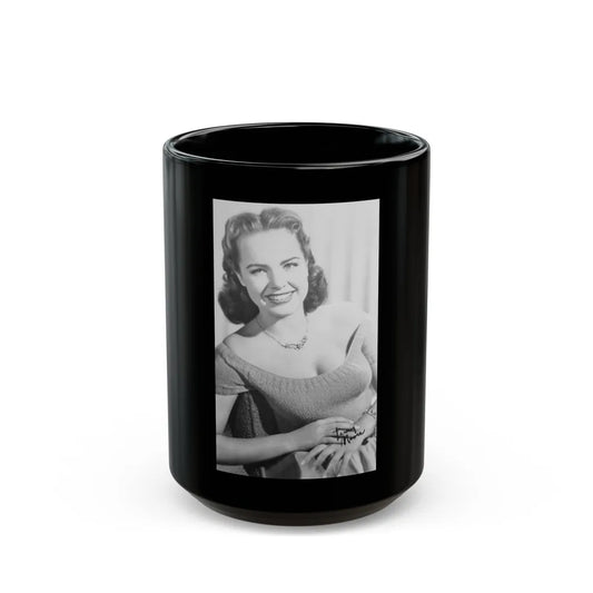 Terry Moore #682 (Vintage Female Icon) Black Coffee Mug-15oz-Go Mug Yourself