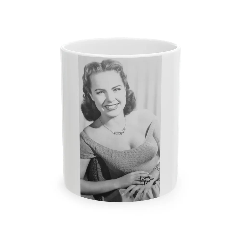 Terry Moore #682 (Vintage Female Icon) White Coffee Mug-11oz-Go Mug Yourself