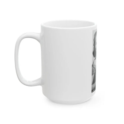 Terry Moore #682 (Vintage Female Icon) White Coffee Mug-Go Mug Yourself