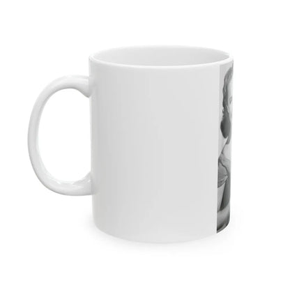 Terry Moore #682 (Vintage Female Icon) White Coffee Mug-Go Mug Yourself