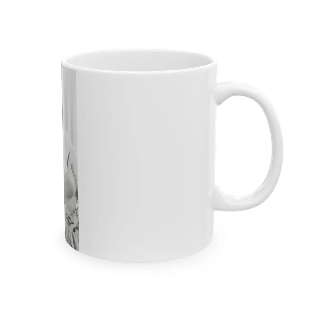 Terry Moore #682 (Vintage Female Icon) White Coffee Mug-Go Mug Yourself