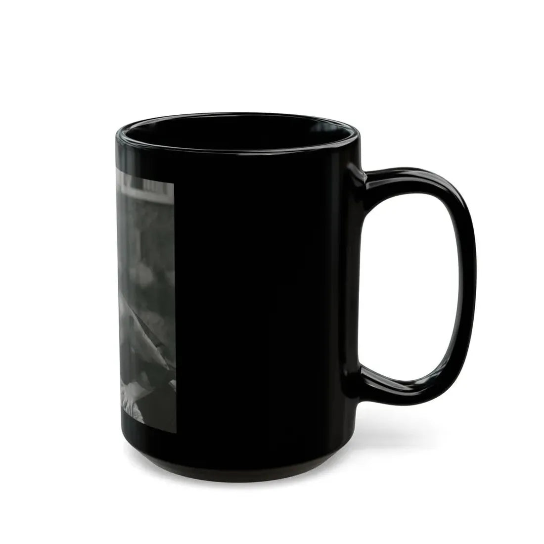 Terry Moore #683 (Vintage Female Icon) Black Coffee Mug - Go Mug Yourself