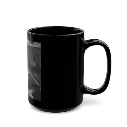 Terry Moore #683 (Vintage Female Icon) Black Coffee Mug - Go Mug Yourself