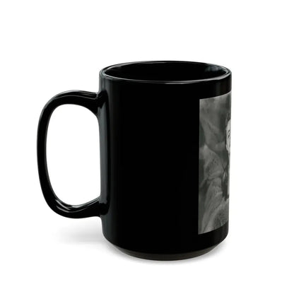 Terry Moore #683 (Vintage Female Icon) Black Coffee Mug - Go Mug Yourself