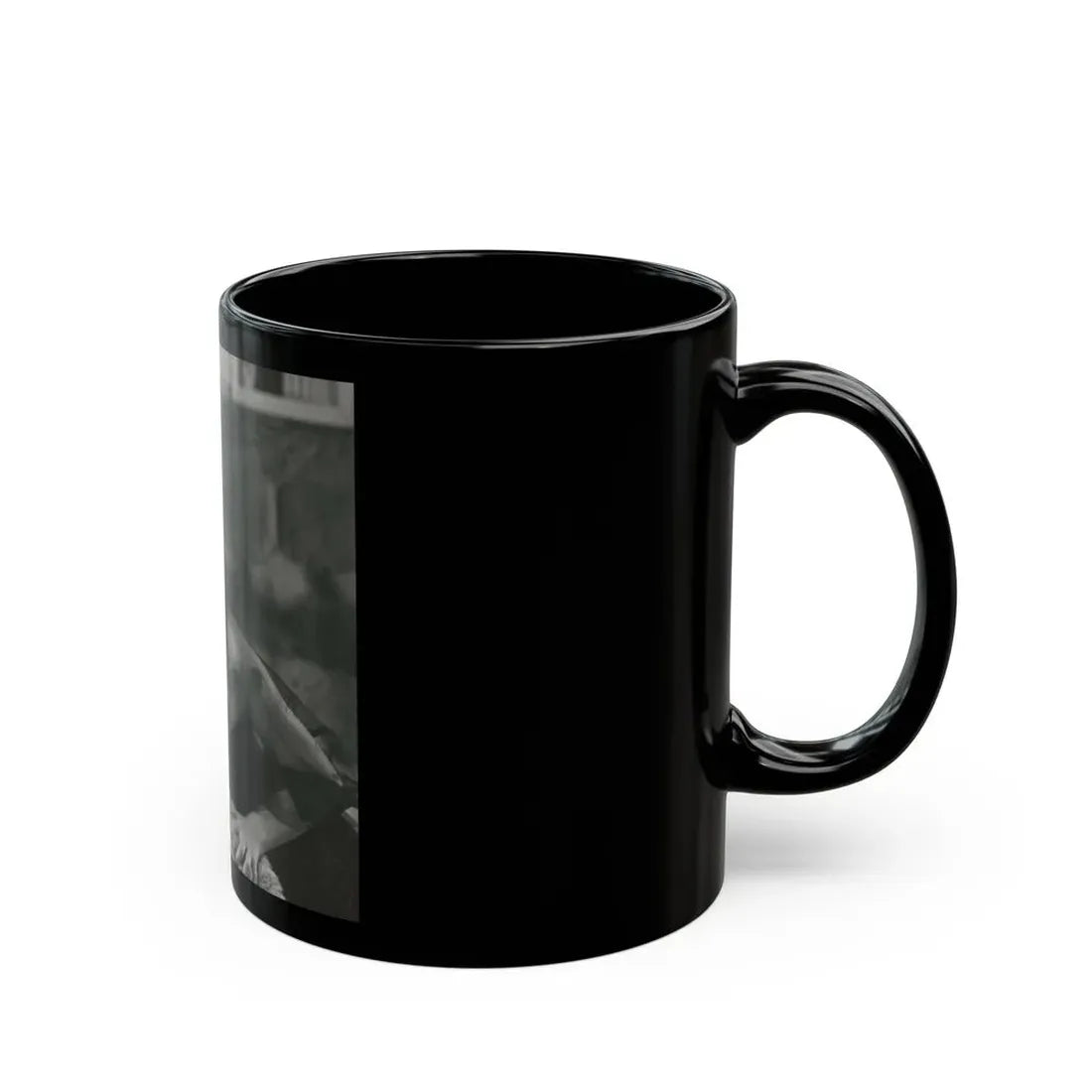 Terry Moore #683 (Vintage Female Icon) Black Coffee Mug - Go Mug Yourself