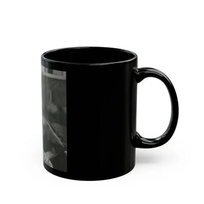 Terry Moore #683 (Vintage Female Icon) Black Coffee Mug - Go Mug Yourself
