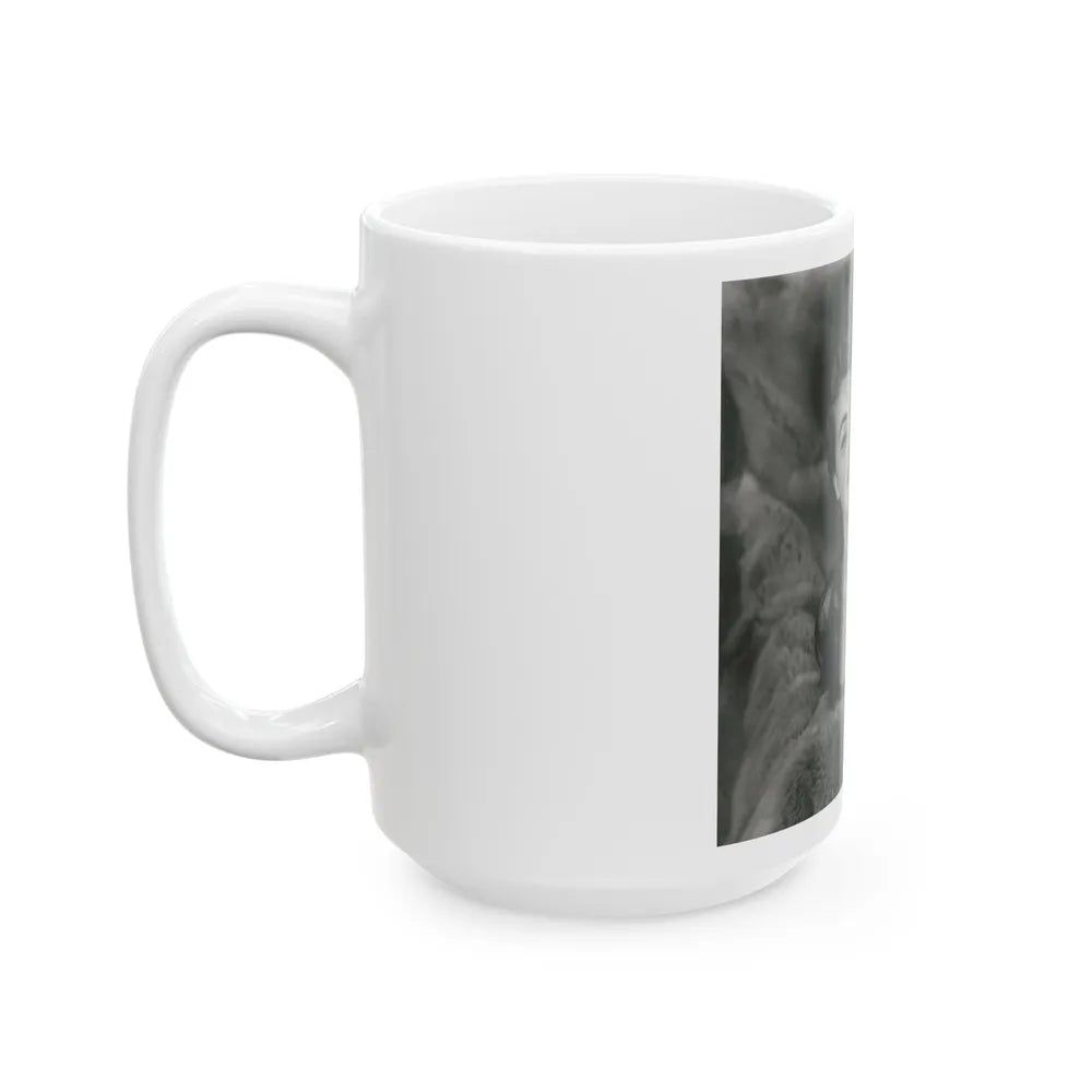 Terry Moore #683 (Vintage Female Icon) White Coffee Mug-Go Mug Yourself
