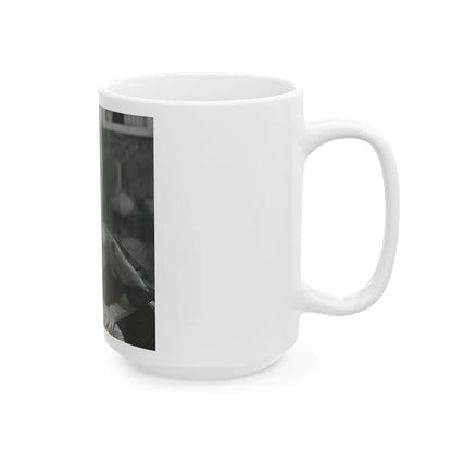 Terry Moore #683 (Vintage Female Icon) White Coffee Mug-Go Mug Yourself