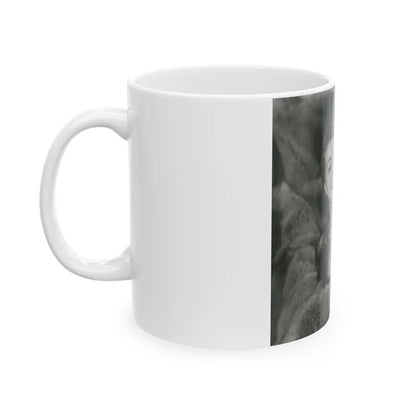 Terry Moore #683 (Vintage Female Icon) White Coffee Mug-Go Mug Yourself