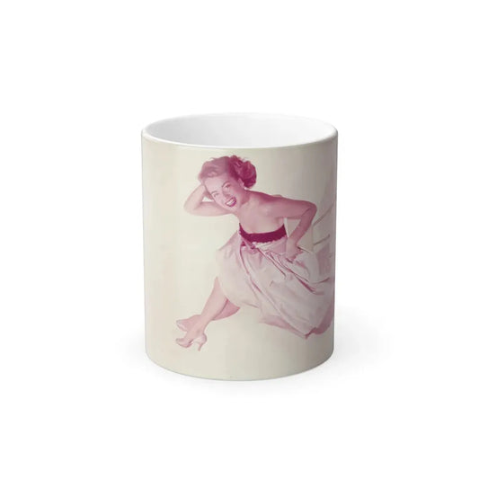 Terry Moore #684 (Vintage Female Icon) Color Changing Mug 11oz 11oz - Go Mug Yourself