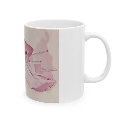 Terry Moore #684 (Vintage Female Icon) White Coffee Mug-Go Mug Yourself