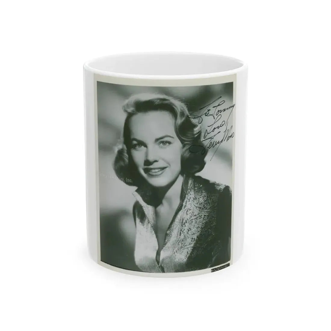 Terry Moore #685 (Vintage Female Icon) White Coffee Mug 11oz - Go Mug Yourself