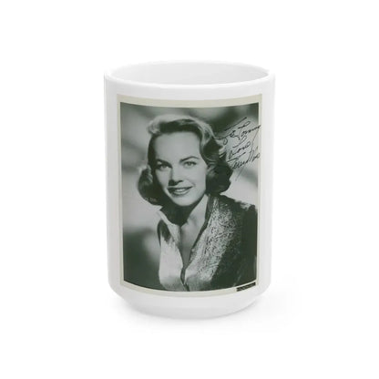 Terry Moore #685 (Vintage Female Icon) White Coffee Mug 15oz - Go Mug Yourself