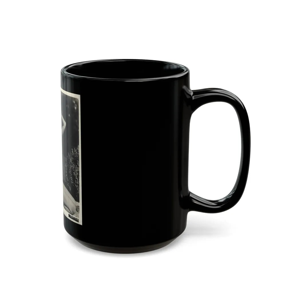 Terry Moore #686 (Vintage Female Icon) Black Coffee Mug-Go Mug Yourself