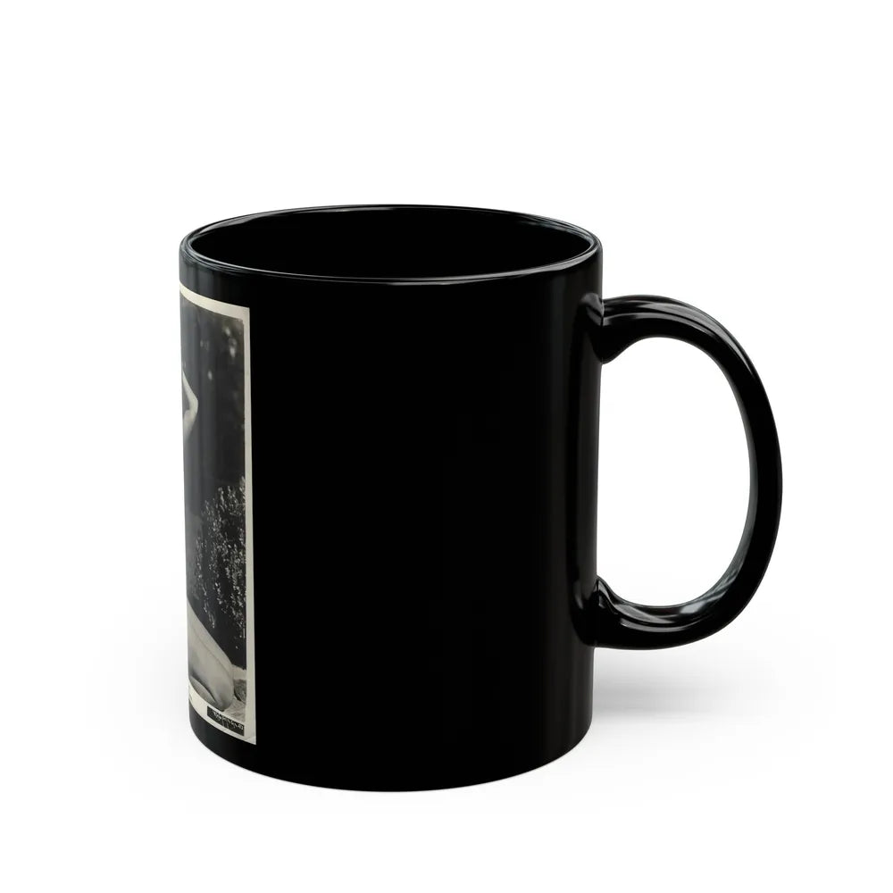 Terry Moore #686 (Vintage Female Icon) Black Coffee Mug-Go Mug Yourself