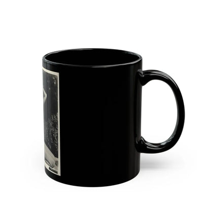 Terry Moore #686 (Vintage Female Icon) Black Coffee Mug-Go Mug Yourself