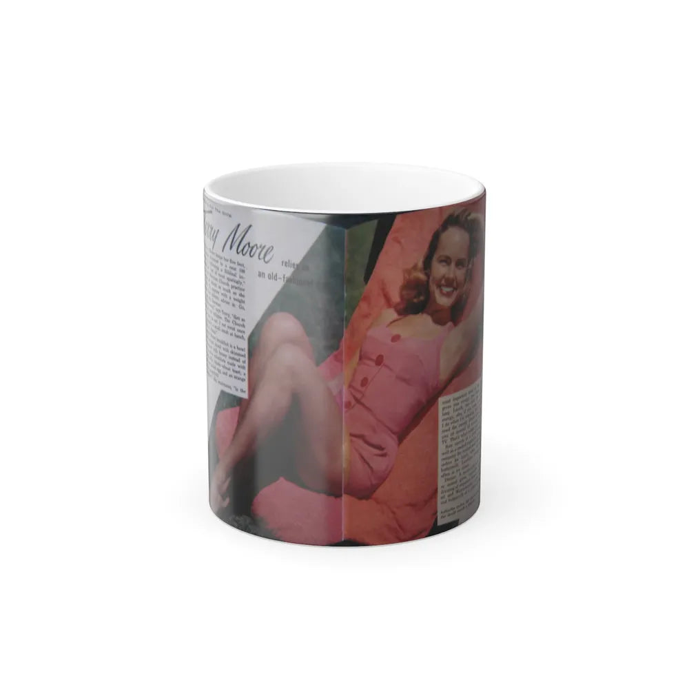 Terry Moore #687 (Vintage Female Icons) Color Changing Mug 11oz-11oz-Go Mug Yourself