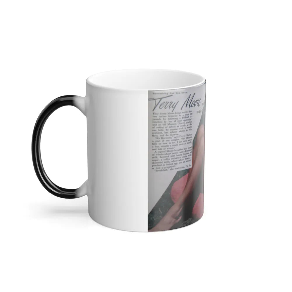 Terry Moore #687 (Vintage Female Icons) Color Changing Mug 11oz-Go Mug Yourself
