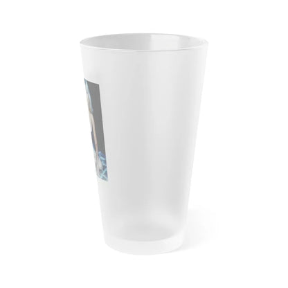 Terry Moore #688 (Vintage Female Icon) Frosted Pint Glass 16oz-Go Mug Yourself
