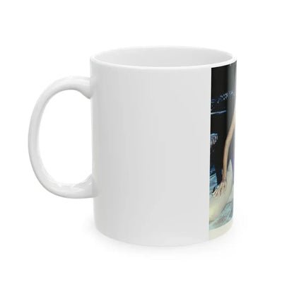 Terry Moore #688 (Vintage Female Icon) White Coffee Mug - Go Mug Yourself