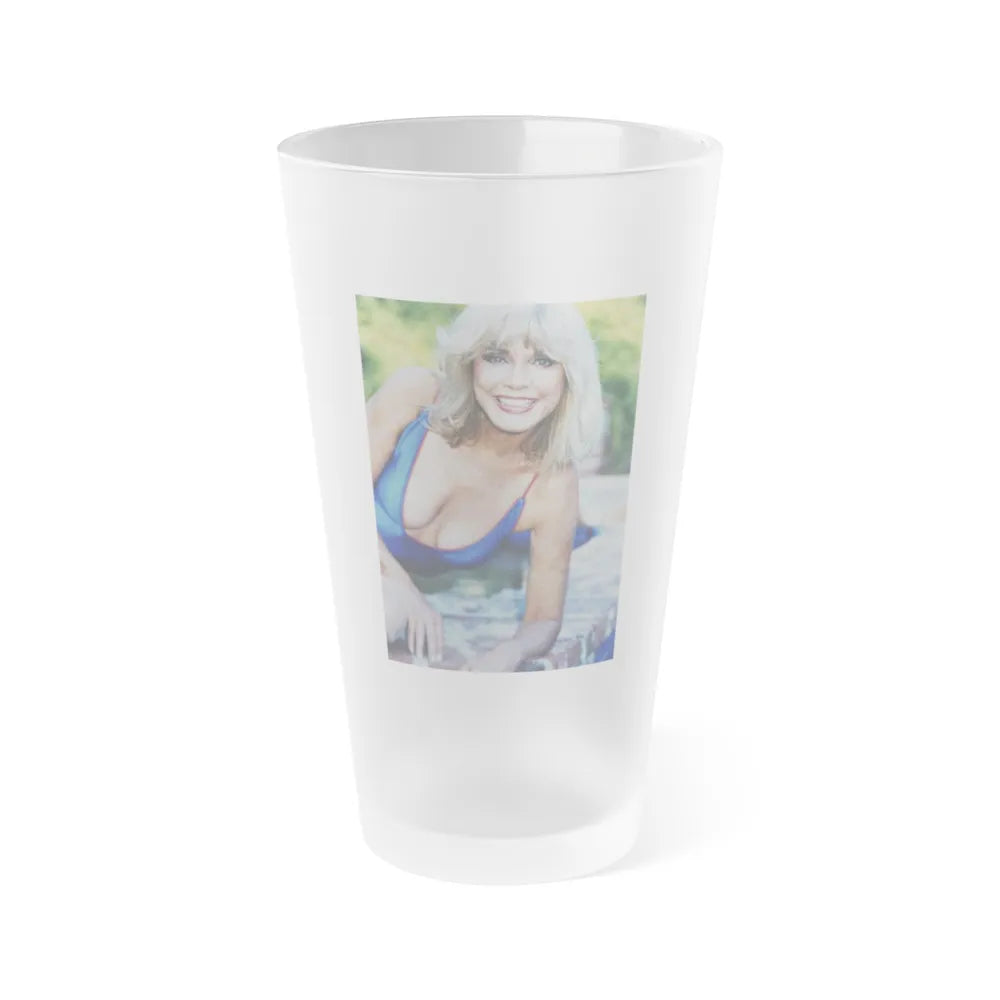 Terry Moore #689 (Vintage Female Icon) Frosted Pint Glass 16oz-16oz-Frosted-Go Mug Yourself