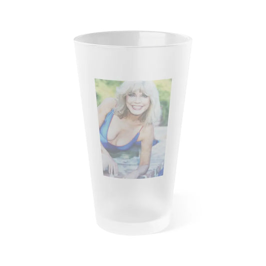 Terry Moore #689 (Vintage Female Icon) Frosted Pint Glass 16oz-16oz-Frosted-Go Mug Yourself