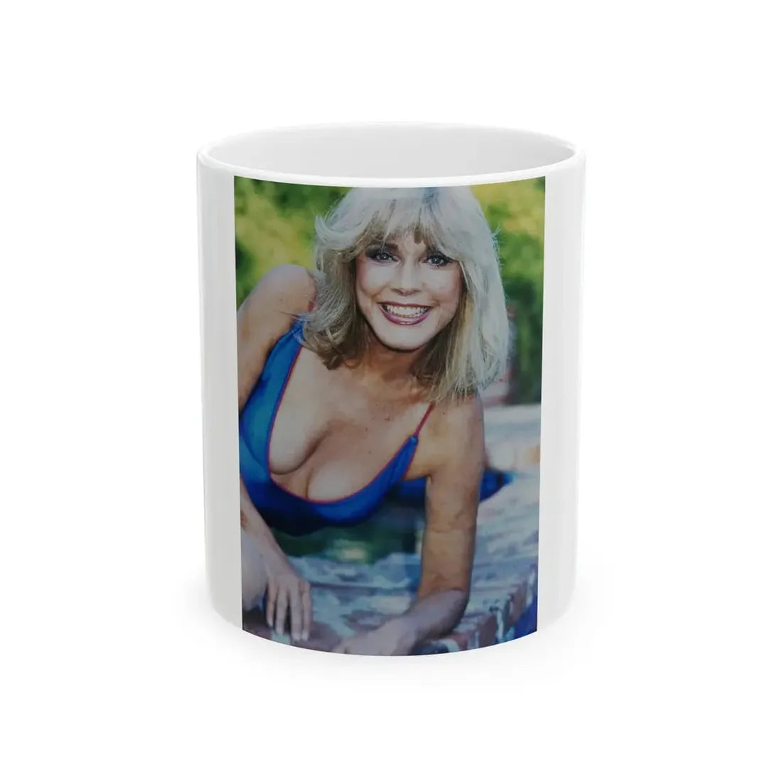 Terry Moore #689 (Vintage Female Icon) White Coffee Mug 11oz - Go Mug Yourself