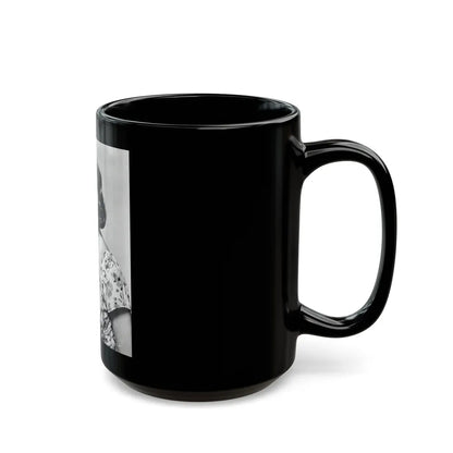 Terry Moore #69 (Vintage Female Icon) Black Coffee Mug-Go Mug Yourself