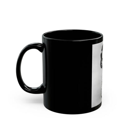 Terry Moore #69 (Vintage Female Icon) Black Coffee Mug-Go Mug Yourself