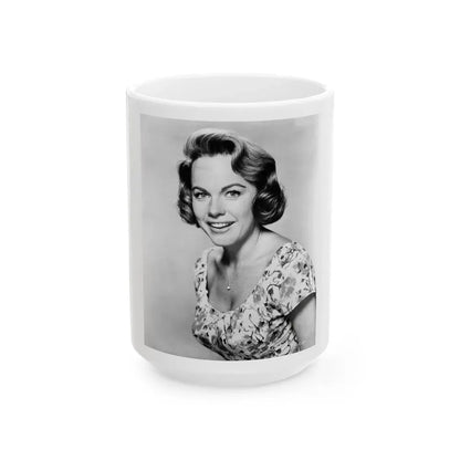 Terry Moore #69 (Vintage Female Icon) White Coffee Mug 15oz - Go Mug Yourself